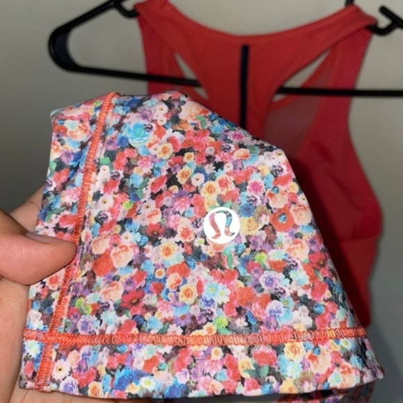 Lululemon Mesh With Me Tank Prism Petal Multi - Picture 8 of 9